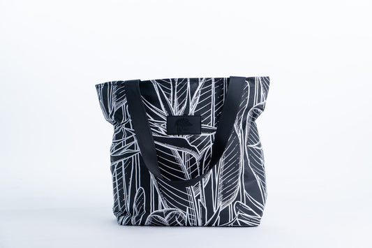 Black Strelitzia - Tote