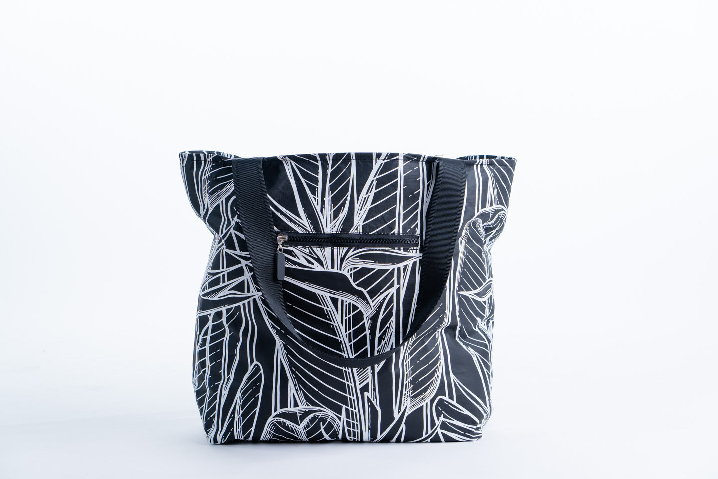 Black Strelitzia - Tote