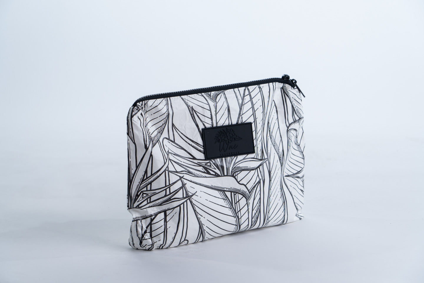 White Strelitzia - Midi Pouch